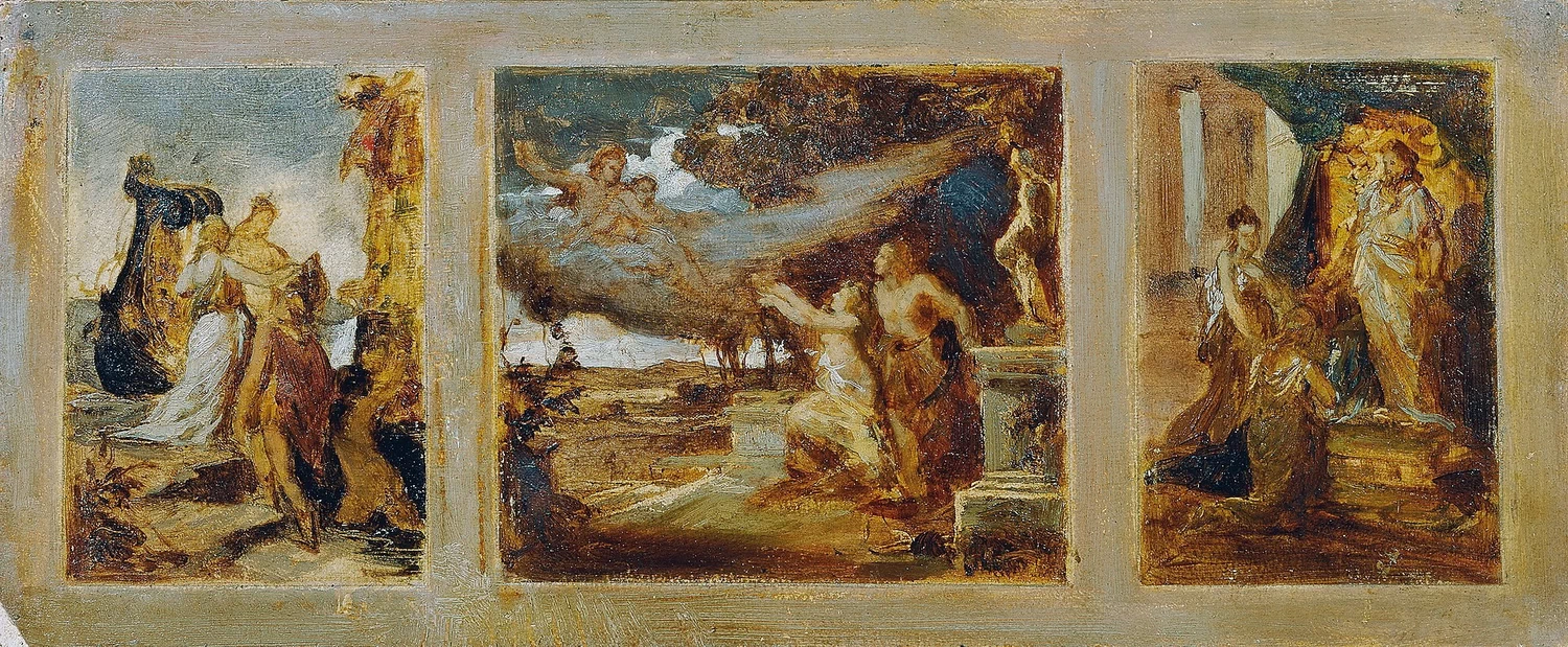 Schizzo per un trittico con scene mitologiche - Österreichische Galerie Belvedere